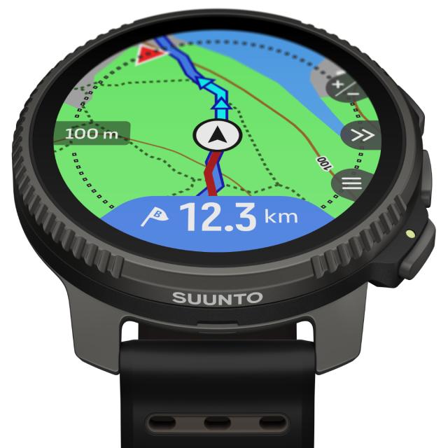 スント SUUNTO VERTICAL 2 TITANIUM BLACK バーティカル2 チタニウム ブラック スマートウォッチ 腕時計 メンズ レディース SS051208000_5