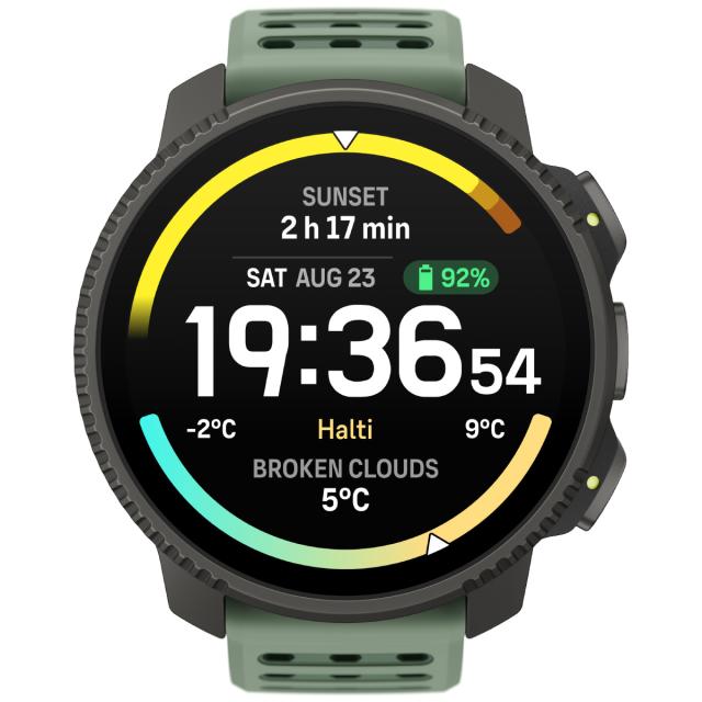 スント SUUNTO VERTICAL 2 TITANIUM SAGE バーティカル2 チタニウム セージ スマートウォッチ 腕時計 メンズ レディース SS051209000_1