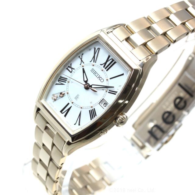 SEIKOルキア電波ソーラー腕時計 シルバー ルキア(LUKIA) セイコー ルキア 腕時計 レディース ソーラー電波