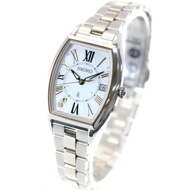 ルキア セイコー 電波 ソーラー 腕時計 レディース SSQW052の通販はau