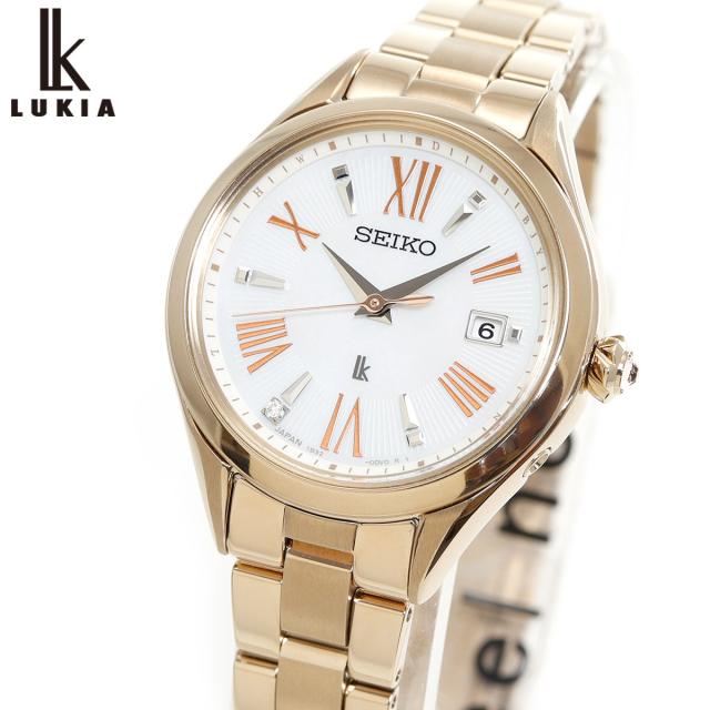 セイコー ルキア SEIKO LUKIA 電波 ソーラー 腕時計 レディース Grow SSQW098