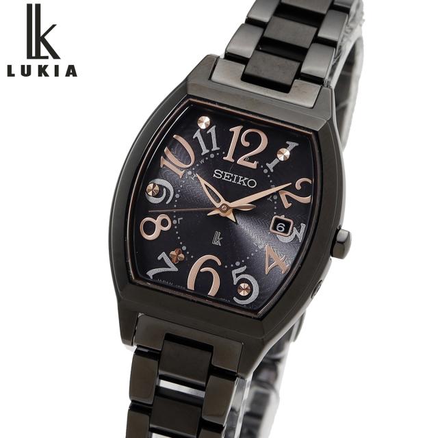 セイコー ルキア SEIKO LUKIA 電波 ソーラー 腕時計 レディース SSQW101 Happy Collection
