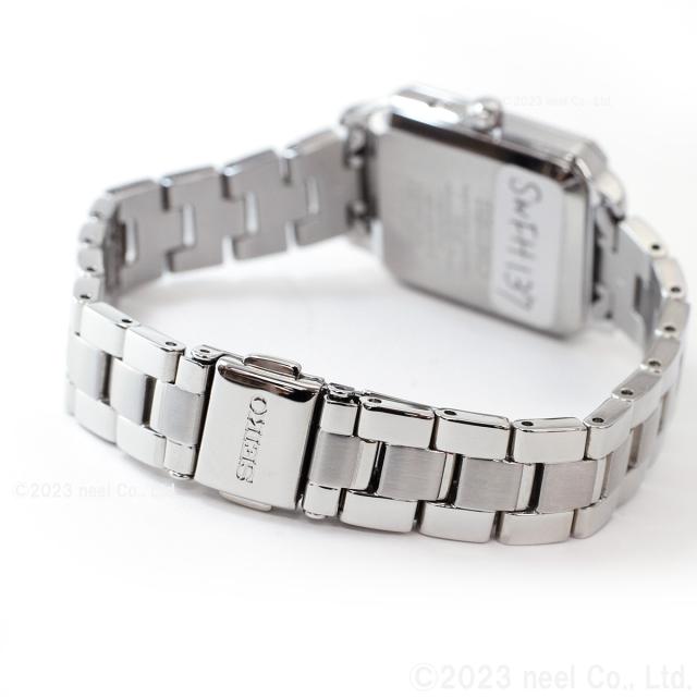 美品　SEIKO　セイコー　セレクション　ブルー　シルバー　ソーラー　レディース SEIKO SELECTION セイコー セレクション Sシリーズ 流通限定
