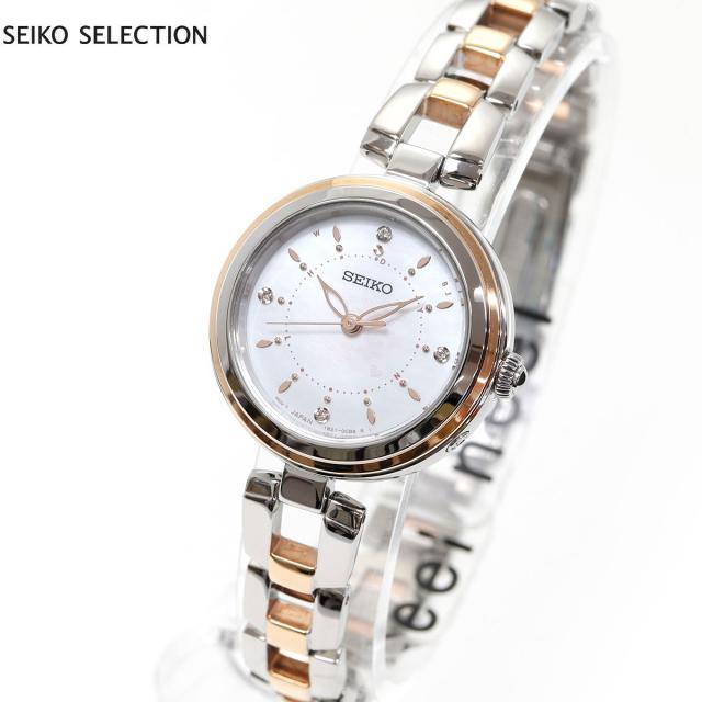 セイコー セレクション SEIKO SELECTION 電波 ソーラー 電波時計 限定モデル 腕時計 レディース SWFH142 2025 SAKURA Blooming Limited Edition 桜花爛漫の通販は