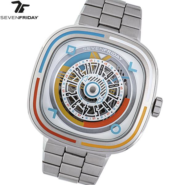 セブンフライデー SEVENFRIDAY T1/08 Bauhaus Inspired T-Series 腕時計 メンズ 自動巻き