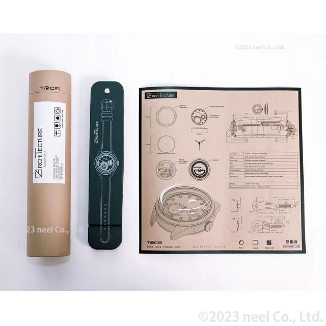 タックス TACS 腕時計 メンズ レディース ARCHITECTURE TS2301C 自動巻き_19