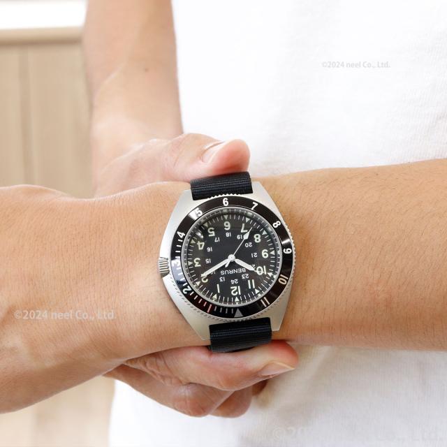 ベンラス BENRUS 腕時計 メンズ TYPE-II SILVER シルバー