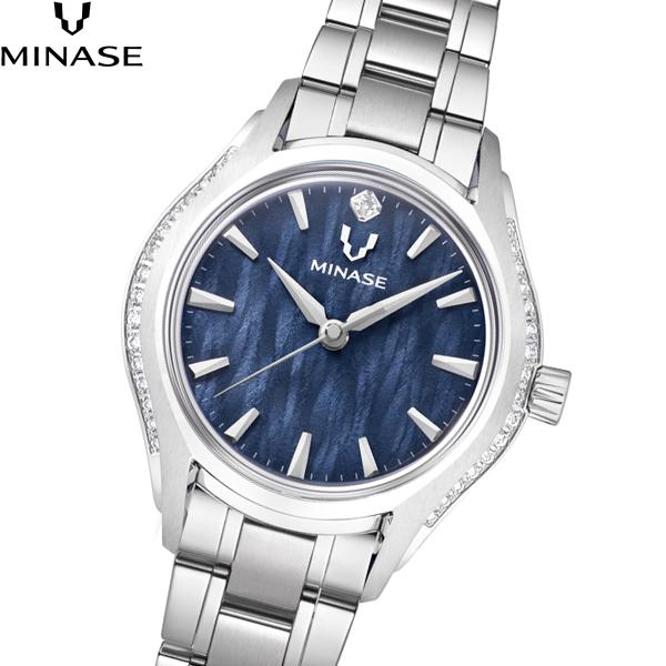 ミナセ MINASE 腕時計 レディース LUNA ARCH ブレスレットモデル UG01-M01NNV-SSBD 435,600円