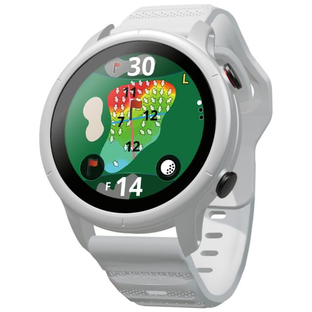ショットナビ Shot Navi VELLIX V12 ベリックス V12 腕時計型 タッチパネル ゴルフ ナビ GPS 距離測定器 距離計測器 ホワイト_1