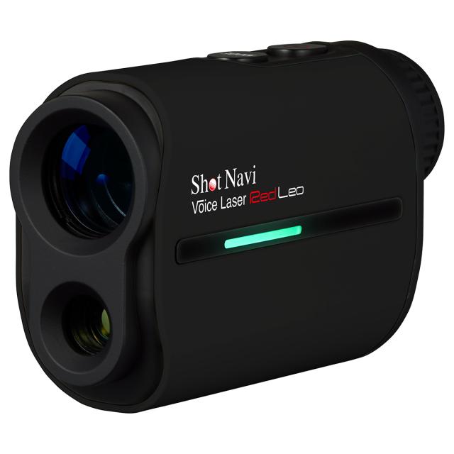 ショットナビ Shot Navi ボイスレーザー レッドレオ Voice Laser Red Leo ゴルフ レーザー 距離測定器 距離計測器 ブラック_3