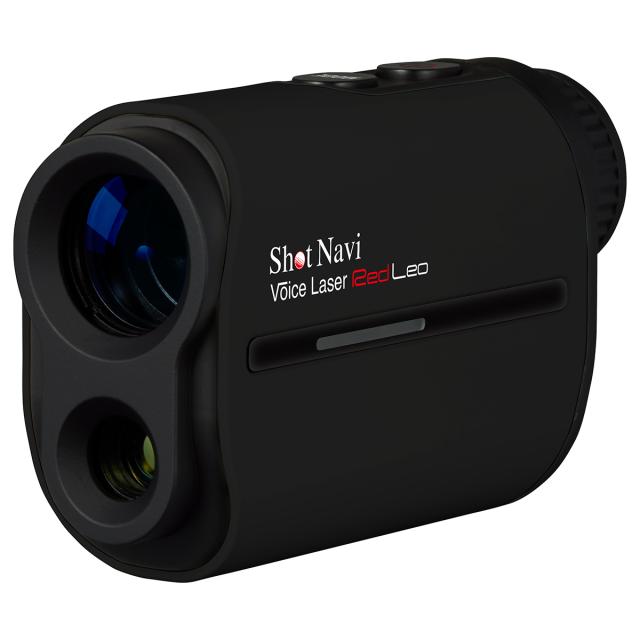 ショットナビ Shot Navi ボイスレーザー レッドレオ Voice Laser Red Leo ゴルフ レーザー 距離測定器 距離計測器 ブラック_4
