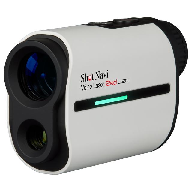 ショットナビ Shot Navi ボイスレーザー レッドレオ Voice Laser Red Leo ゴルフ レーザー 距離測定器 距離計測器 ホワイト 距離測定器