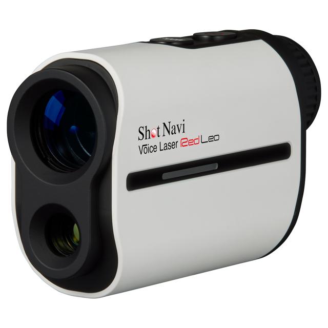 ショットナビ Shot Navi ボイスレーザー レッドレオ Voice Laser Red Leo ゴルフ レーザー 距離測定器 距離計測器 ホワイト 距離測定器