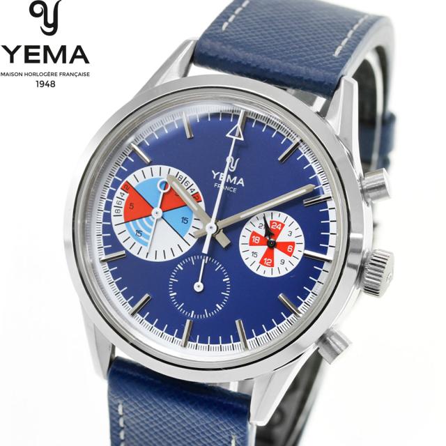 イエマ YEMA ヨッティングラフ クロワジエール メカクォーツ Yachtingraf Croisiere Meca-Quartz 腕時計 クロノグラフ メンズ YMHF1583-GG
