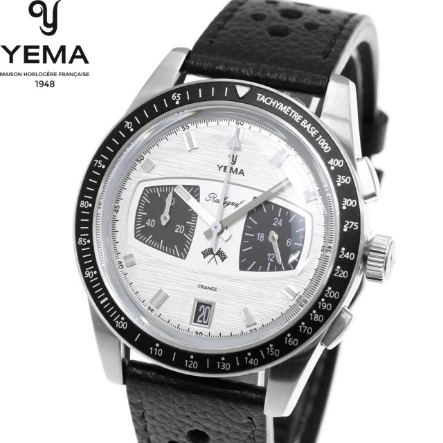 イエマ YEMA ラリーグラフ メカクォーツ2 パンダ Rallygraf Meca-Quartz II Panda 腕時計 クロノグラフ メンズ YMHF1584-BA
