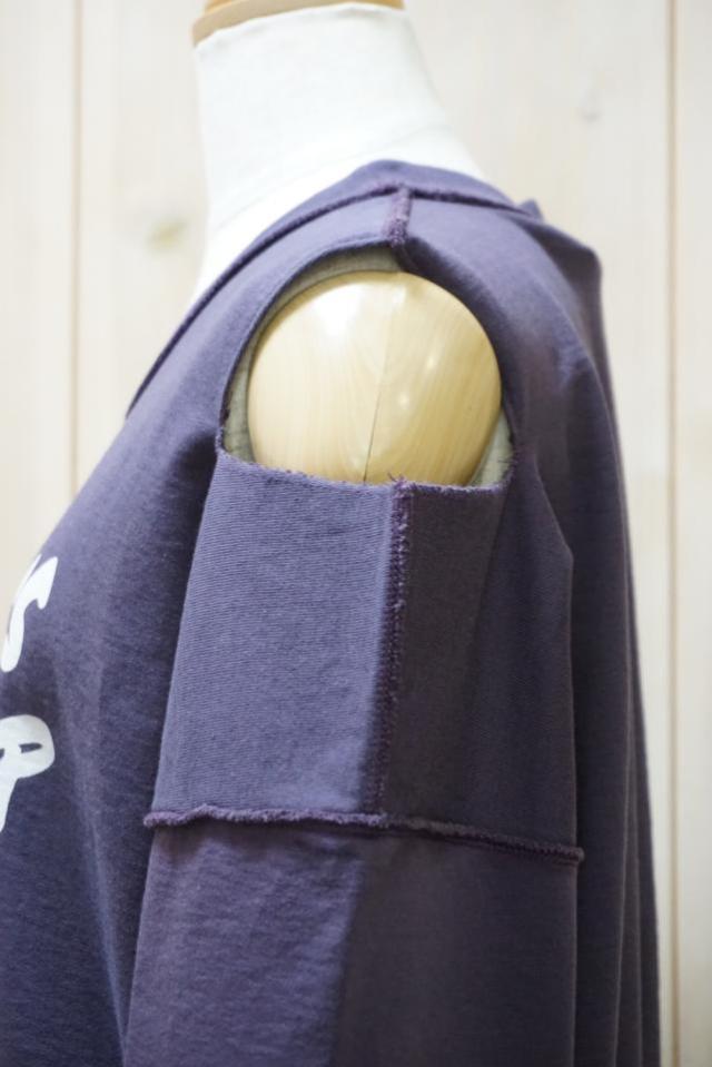 HYSTERIC GLAMOUR ヒステリックグラマー 01261CS01 HYSTERIC’S LOVETRAP ショート丈スウェット PURPLE 正規通販 レディース_12
