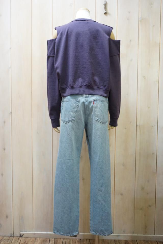 HYSTERIC GLAMOUR ヒステリックグラマー 01261CS01 HYSTERIC’S LOVETRAP ショート丈スウェット PURPLE 正規通販 レディース_15