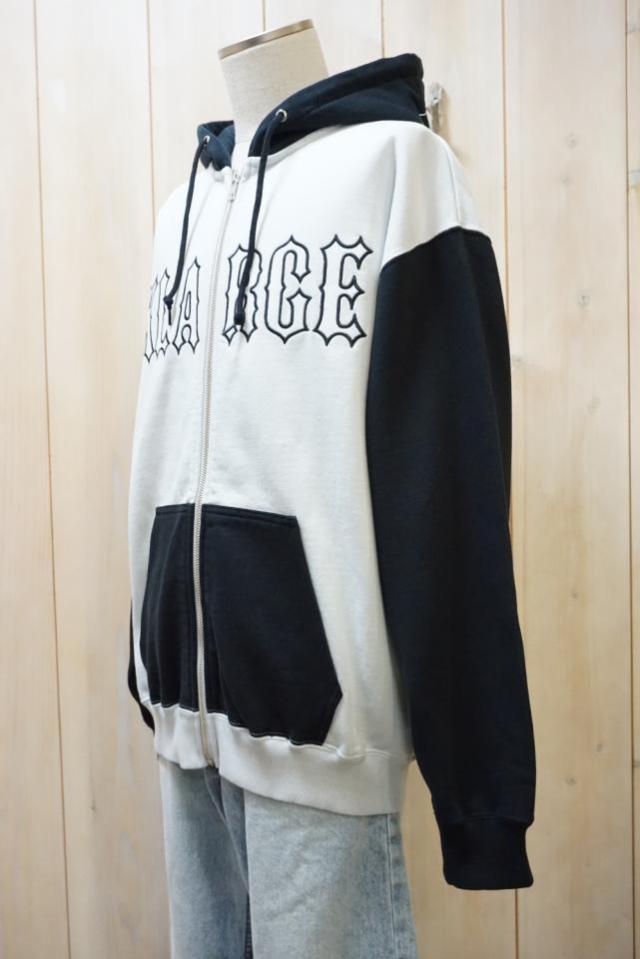 XLARGE エクストララージ 101253012007 COLOR BLOCK ZIP HOODED SWEATSHIRT ジップパーカー BLACK 正規通販 メンズ レディース_10