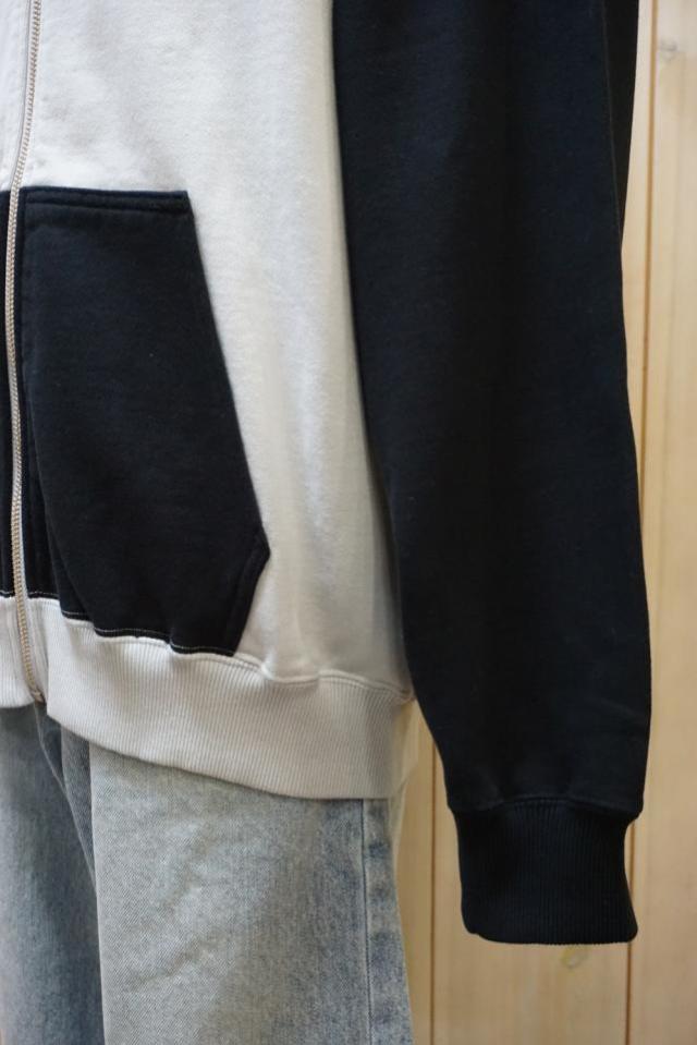 XLARGE エクストララージ 101253012007 COLOR BLOCK ZIP HOODED SWEATSHIRT ジップパーカー BLACK 正規通販 メンズ レディース_12