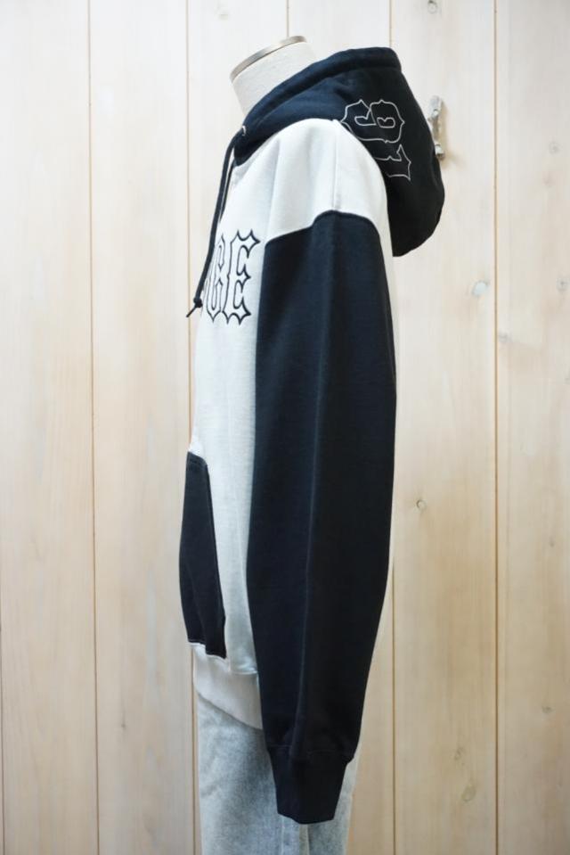 XLARGE エクストララージ 101253012007 COLOR BLOCK ZIP HOODED SWEATSHIRT ジップパーカー BLACK 正規通販 メンズ レディース_13