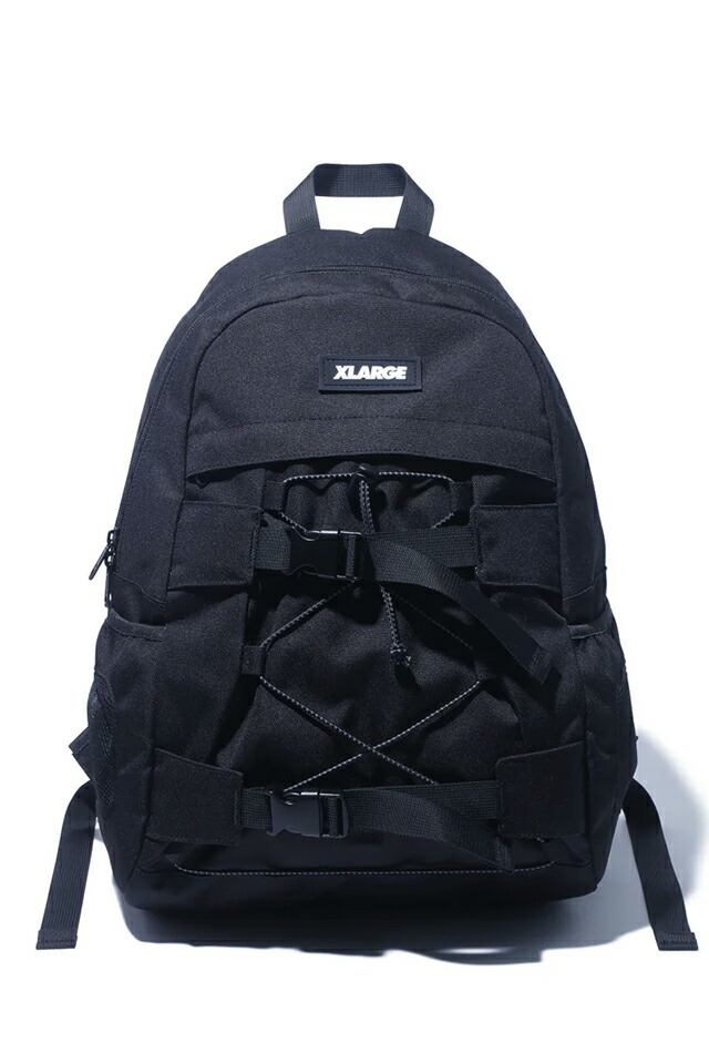 XLARGE エクストララージ 101253053005 STANDARD LOGO TRUCK HOOK BACKPACK トラックフックバックパック BLACK 正規通販 メンズ レディース