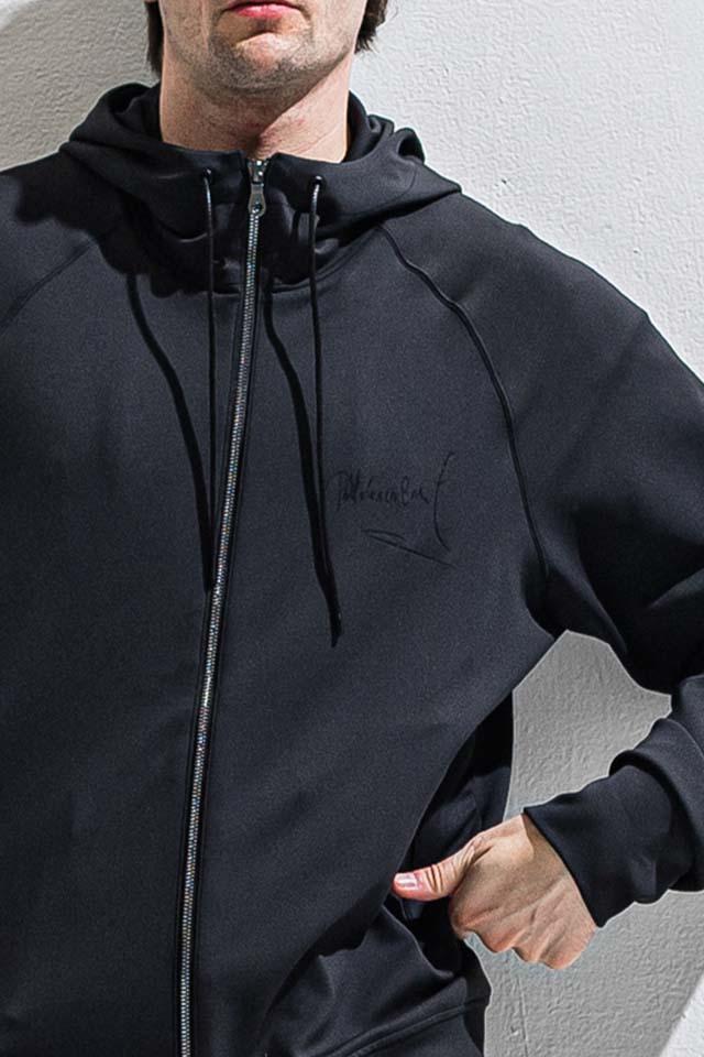DELAY ディレイ DP1-C-002 sign zip hoodie ジップパーカー BLACK 正規通販 メンズ_3