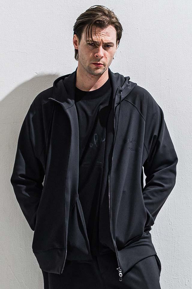 DELAY ディレイ DP1-C-002 sign zip hoodie ジップパーカー BLACK 正規通販 メンズ_9