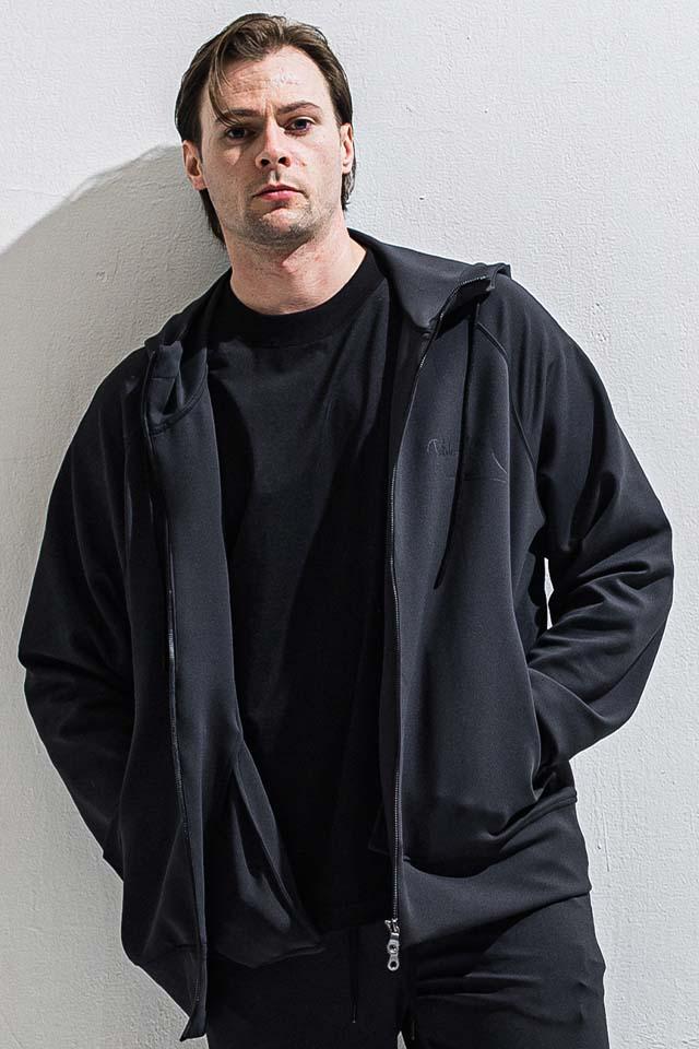 DELAY ディレイ DP1-C-002 sign zip hoodie ジップパーカー BLACK 正規通販 メンズ_13