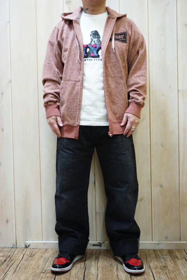 HYSTERIC GLAMOUR ヒステリックグラマー 02251AP09 ルーズストレートデニムパンツ BLACK 正規通販 メンズ_15