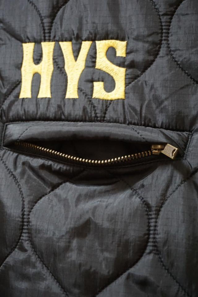 HYSTERIC GLAMOUR ヒステリックグラマー 02253AB08 GUITAR GIRL MICHIGAN刺繍 キルティングジャケット BLACK 正規通販 メンズ_9