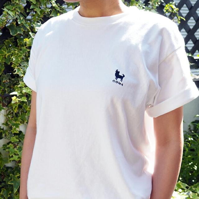ドッグシルエットペアTシャツ XXL-3XLサイズ 犬 飼い主 ペアルック 送料無料 お揃い Tシャツ 名入れ 名前入り 半袖 春夏 コーデ 中型大型ドッグウェア ペット 誕生日プレゼント ギフト 贈り物 好き プレゼント_4