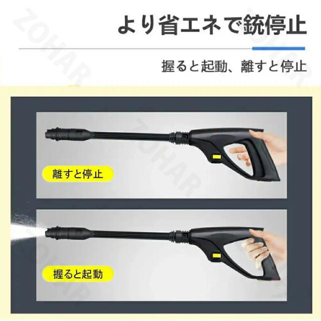 高圧洗浄機 業務用 家庭用 1800W 水道直結東西日本兼用 自吸両用 高圧