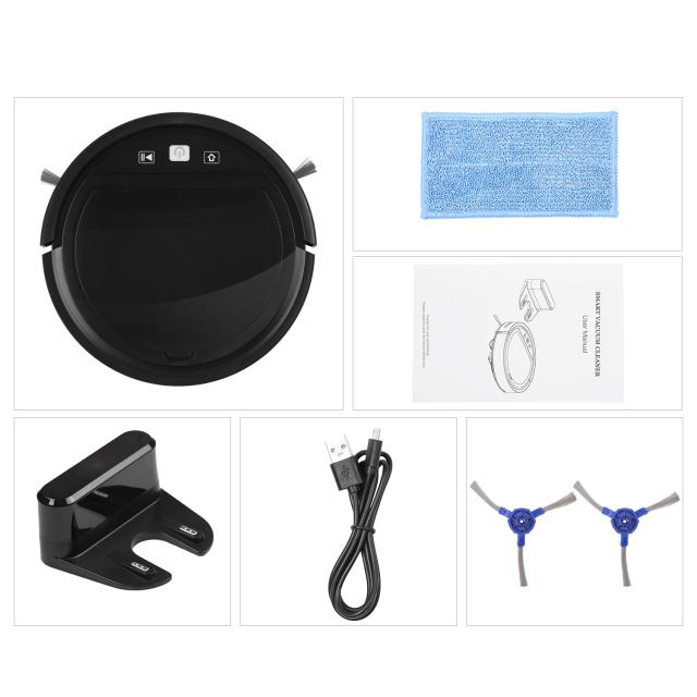 ロボット掃除機 水拭き 小型 スリム 7.5cm 超薄型 家庭用 掃除ロボット 床拭きロボット 水拭き両用 お掃除ロボット 強力吸引 静音 衝突防止 遠隔操作 自動充電機能 App対応 予約清掃 自動ゴミ収集 USB充電式 全自動掃除機 ペットの毛 花粉 敬老の日プレゼント 2025