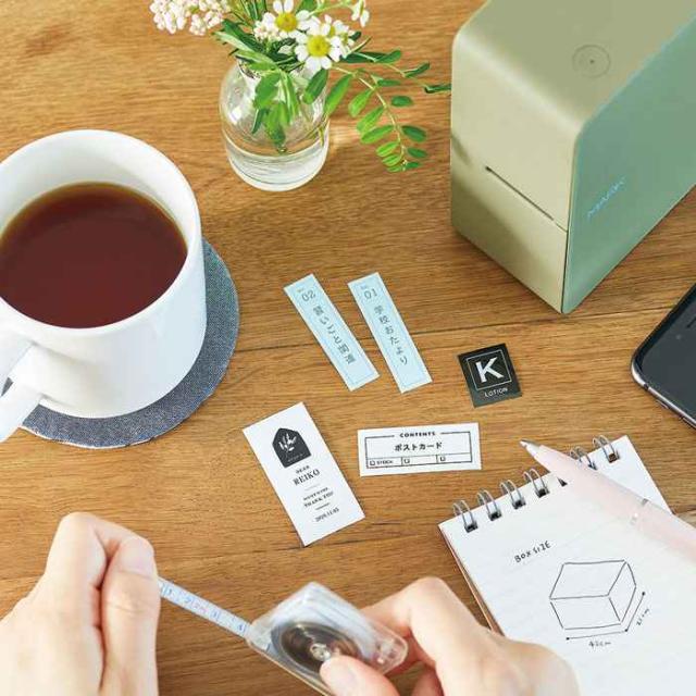 キングジム ラベルプリンター テプラ PRO MARK SR-MK1 ベージュ 本体 スマホ接続タイプ_2