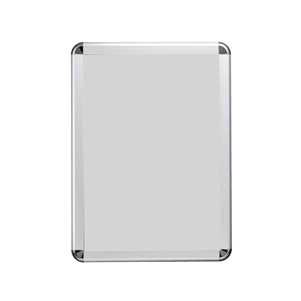 ポスターフレーム ポスター額 B0 壁付け 四辺開閉式 ポスターグリップ PG-44R ツヤ有シルバー 屋外用 R型 店舗 看板 ポスターパネル