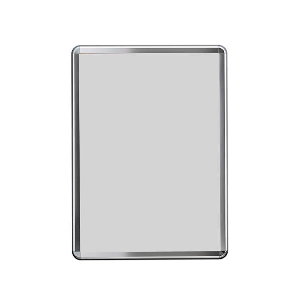 ポスターフレーム ポスター額 A3 壁付け 四辺開閉式 ポスターグリップ PG-32R 化研クローム 屋内用 R型 店舗 看板 ポスターパネル