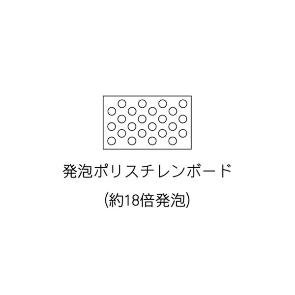 ミラボードSS 5mm厚 3×6判 素板 50枚梱包 スチレンボード JSP 模型 建築 POP ホビー DIY_1