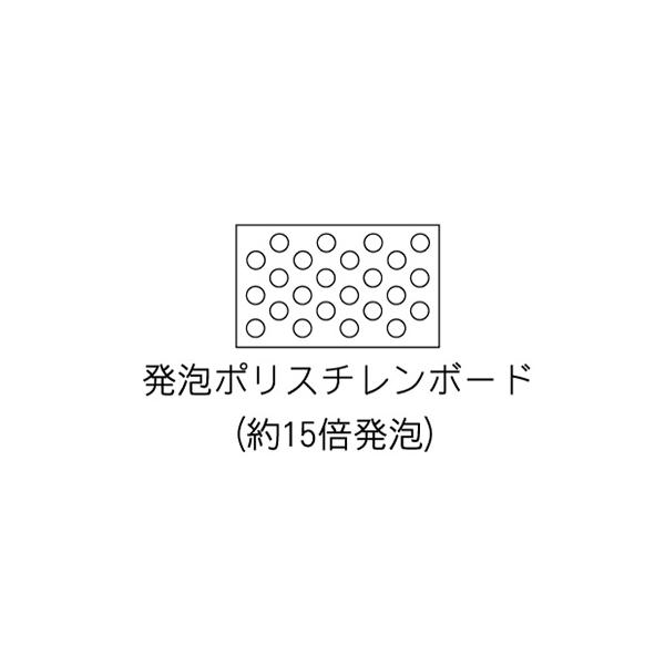 ミラボードS 7mm厚 B判 素板 50枚梱包 スチレンボード JSP 模型 建築 POP ホビー DIY_1