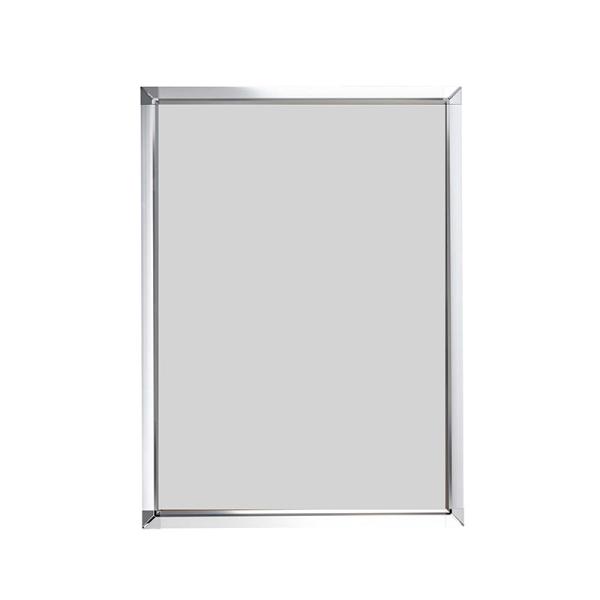 ポスターフレーム ポスター額 A3 壁付け 四辺開閉式 ポスターグリップ PG-32S 化研クローム 屋内用 角型 店舗 看板 ポスターパネル