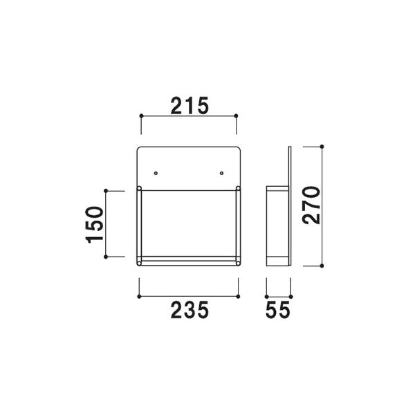 マガジンラック MR-134 ファースト FIRST カタログスタンド カタログラック パンフレット