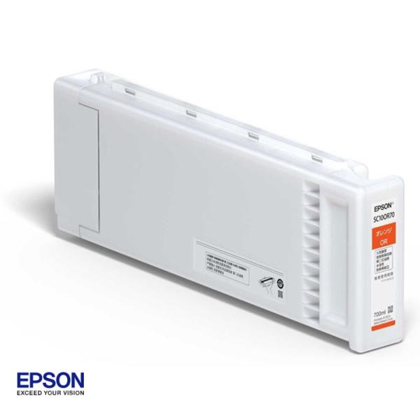 エプソン 純正 インク カートリッジ SC10OR70 オレンジ (700ml) インクジェットインク