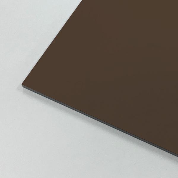 アルミ複合板 アルリーダー Tブラウン 3mm 3X6 (910X1820mm) 10枚 両面塗装 看板 内装 装飾 アルミパネル 三菱ケミカル