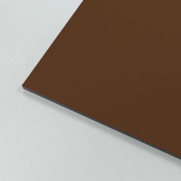 アルミ複合板 アルリーダー Yブラウン 3mm 810X1620mm 10枚 両面塗装 看板 内装 装飾 アルミパネル 三菱ケミカル