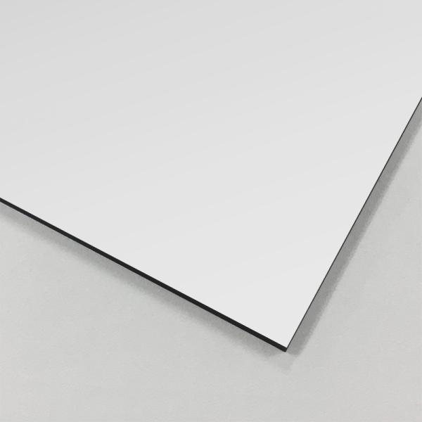 アルミ複合板 ハイエースバン ピュアシルバー 3mm 1X2 (1000X2000mm) 5枚 HA-013 両面塗装 建材 アルミパネル 積水樹脂
