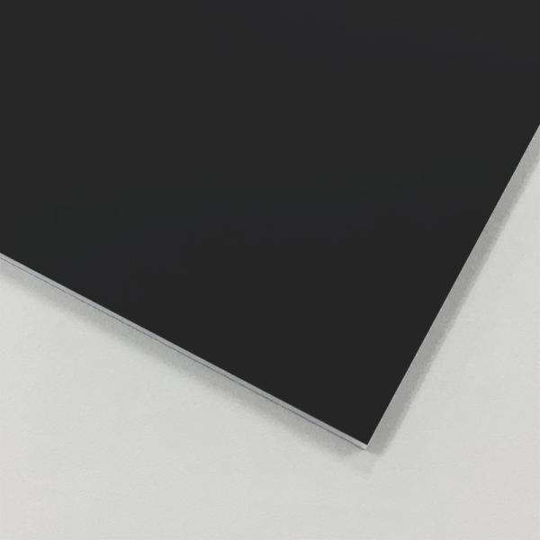アルミ複合板 カラーアートパネル 黒 3mm 3X6 (910X1820mm) 5枚 AP-863CS カラー／サービス塗装 看板 アルミパネル