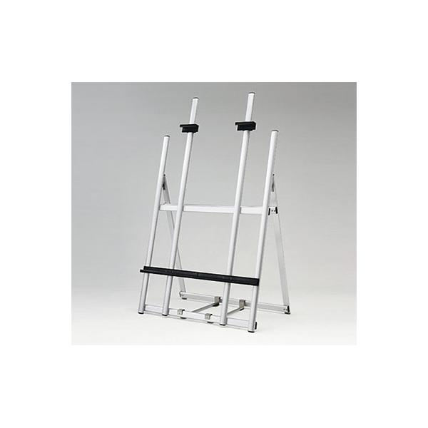 パネルスタンド 店舗 看板 アルモード アルミイーゼル シルバー MS181 パネル フレーム 額縁 ディスプレイ パネルスタンド ウェイト