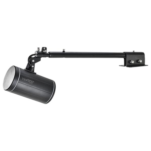 看板照明 屋外 LED 看板灯 ビュートロン VT40 Tアーム 電球色2700K 広角 ブラック アーム ランプ ホルダ 一体型 VT40-120W-T/BK