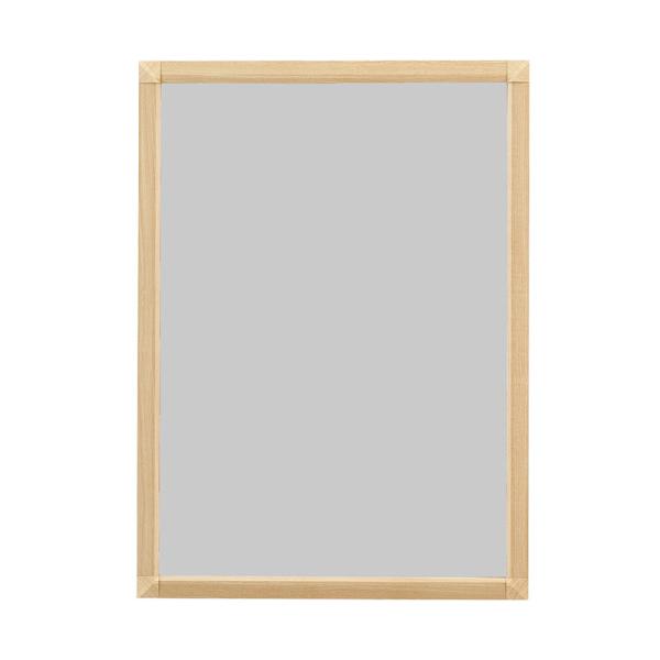 ポスターフレーム ポスター額 B2 壁付け 四辺開閉式 ポスターグリップ PG-32S 両面仕様  白木調 屋外用 角型 店舗 看板 ポスター