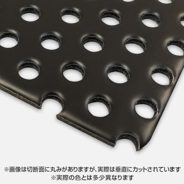 アルミ複合板 パンチング ブロンズ 3mm 1X2 (1000X2000mm) 5φ10P バラ売り カラーエース C203FF 建材 内装 DIY ディスプレイ アルミ建材