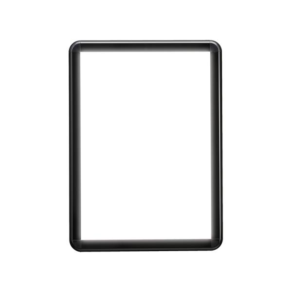 LEDライトパネル ポスターフレーム B0 PGライトLEDスリム PG-44R ツヤ有ブラックBG+B R型 スタンド仕様 薄型 電飾看板 内照